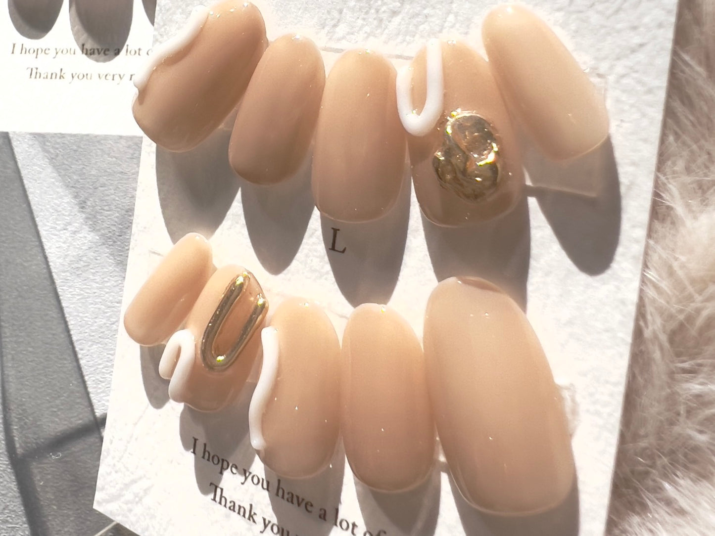 爪にピッタリあったサイズデザインオーダー