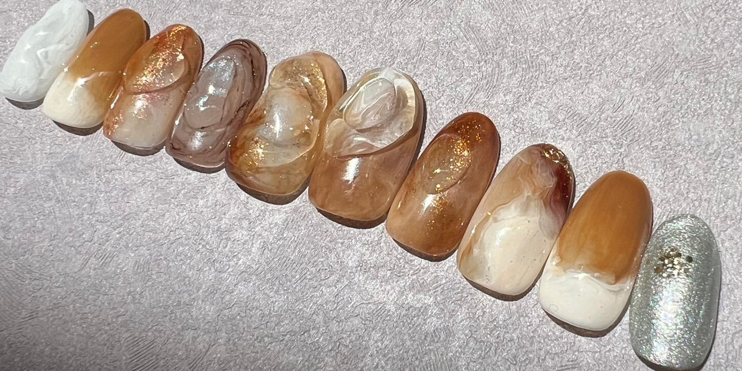 マルチスタイル ネイルセット 10個入り