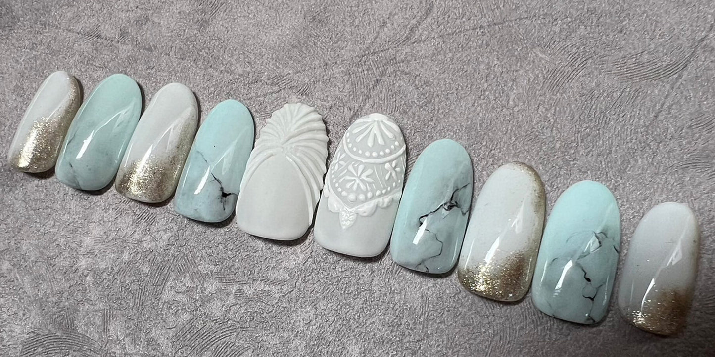 マルチスタイル ネイルセット 10個入り