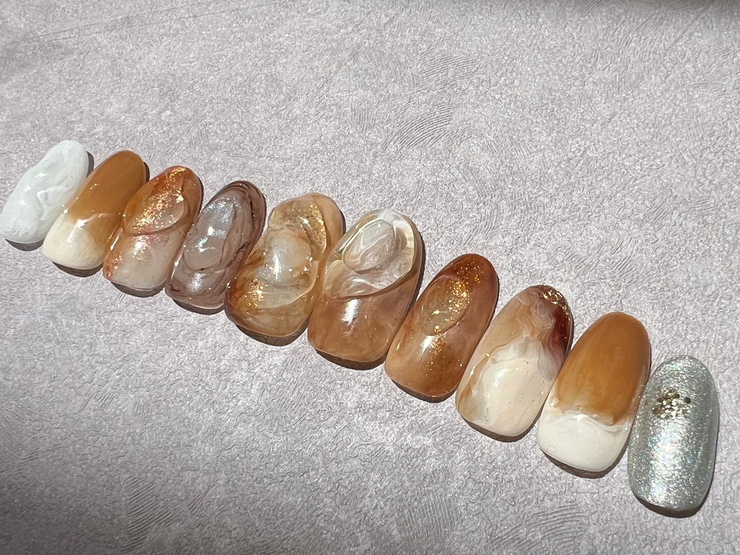 マルチスタイル ネイルセット 10個入り