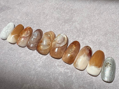 マルチスタイル ネイルセット 10個入り