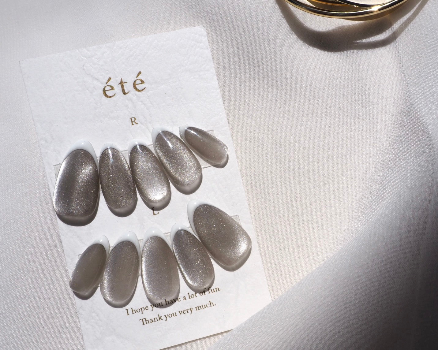 爪にピッタリあったサイズデザインオーダー