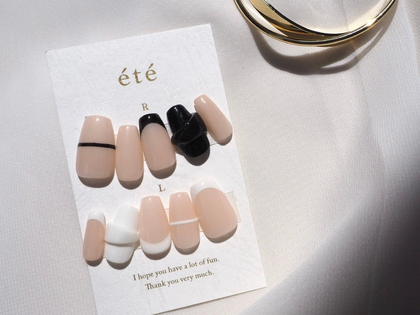 爪にピッタリあったサイズデザインオーダー